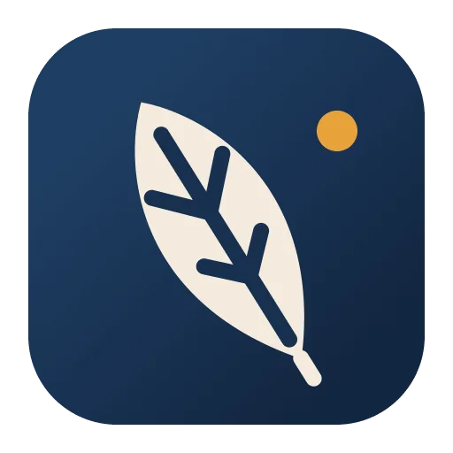 Leafrune logo