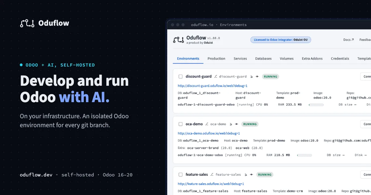 Oduflow preview